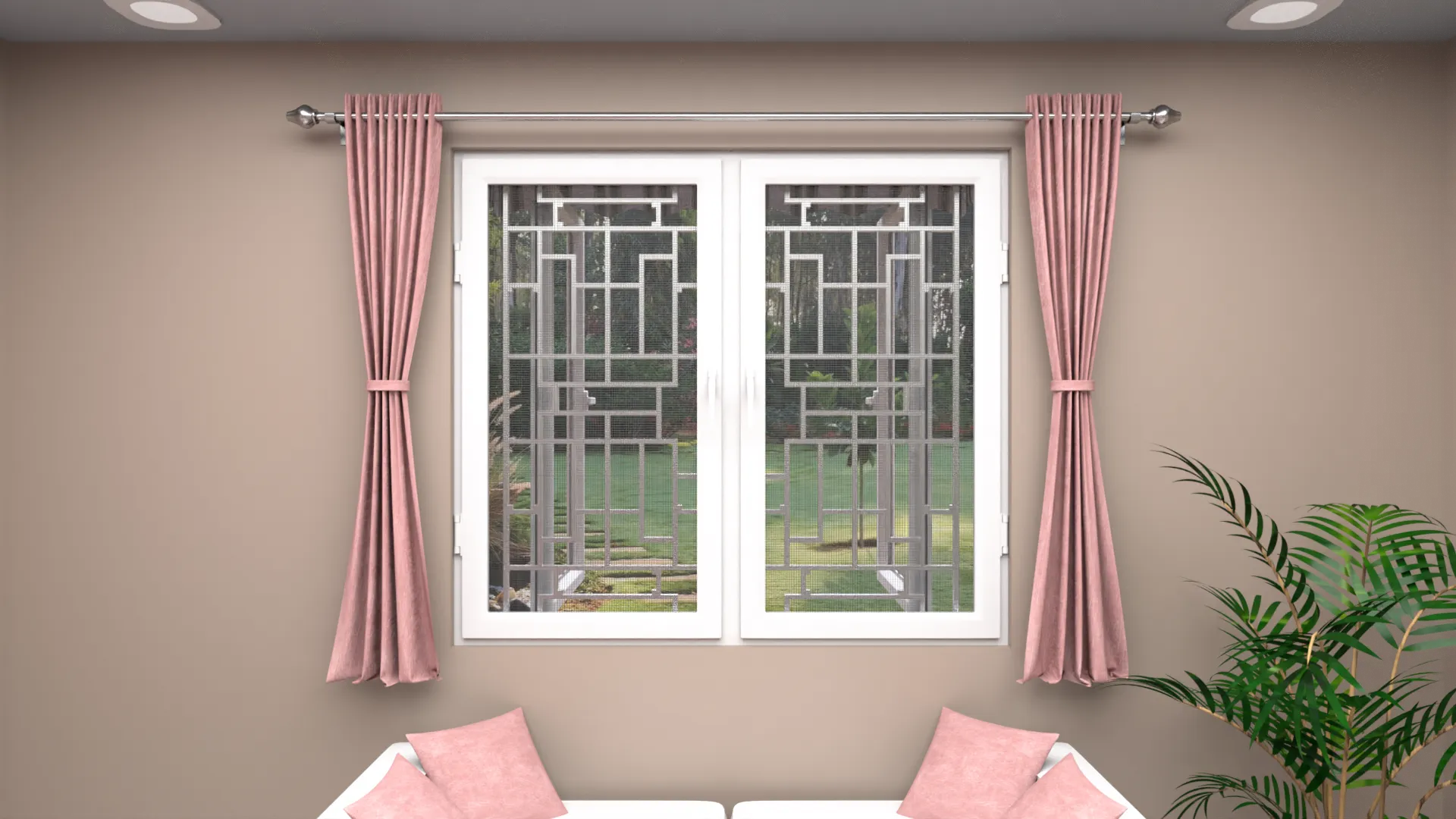 Koemmerling Grill and Mesh Window