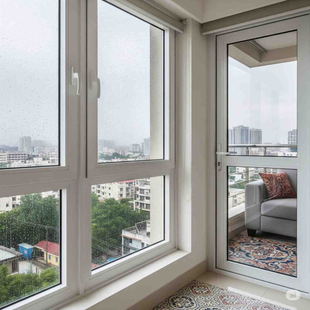 uPVC window and door for mumbai mansoon
