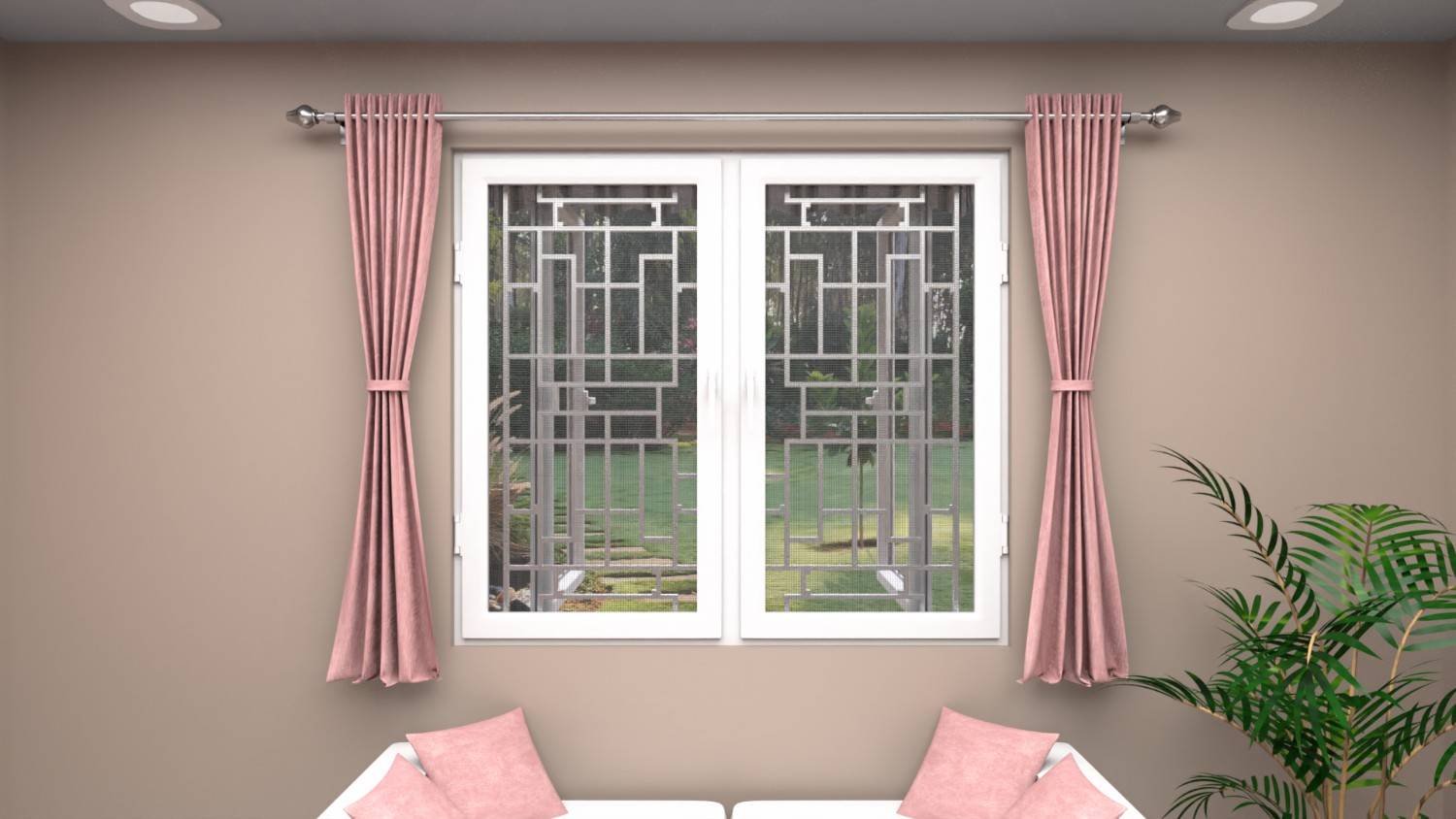 uPVC windows with Mosquito mesh